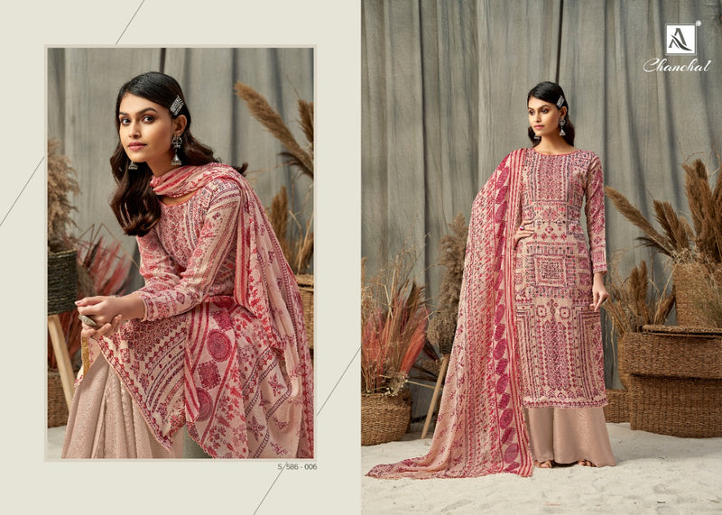 Alok Suit Chanchal Jam Digital Print Party Wear Salwar Kameez