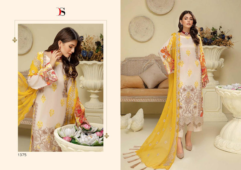 Deepsy Charizma Combination Pakistani Style Cotton Embroidered Party Wear Salwar Suits