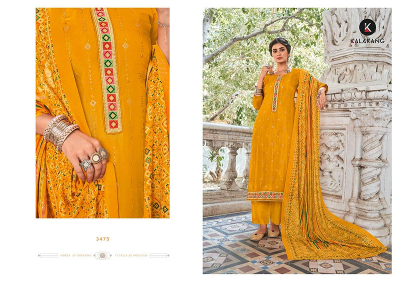 Kalarang Fashion Charmi Viscose Upada Silk Fancy Stylish Party Wear Salwar Suits