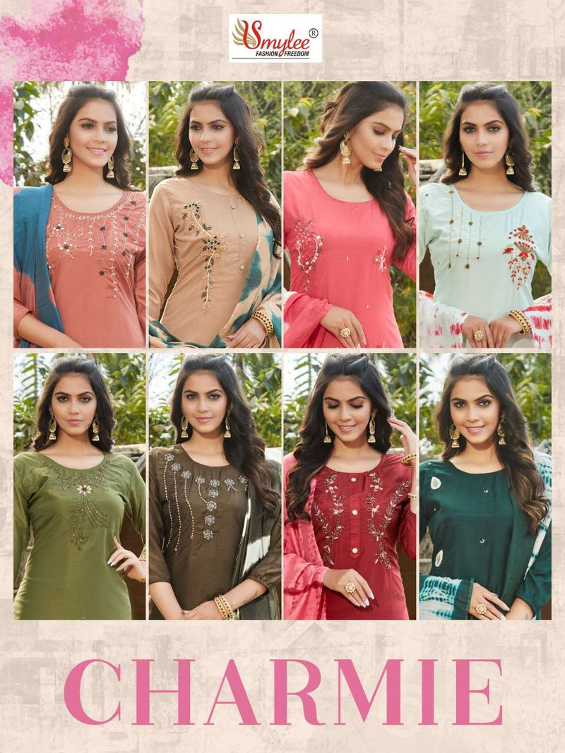 Smylee Fashion Charmie Silk Stylish Designer Wear Kurti