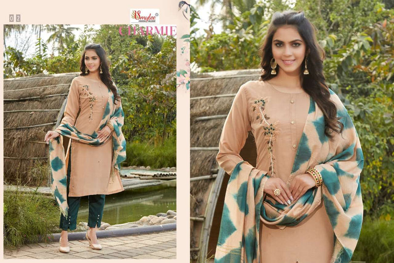 Smylee Fashion Charmie Silk Stylish Designer Wear Kurti
