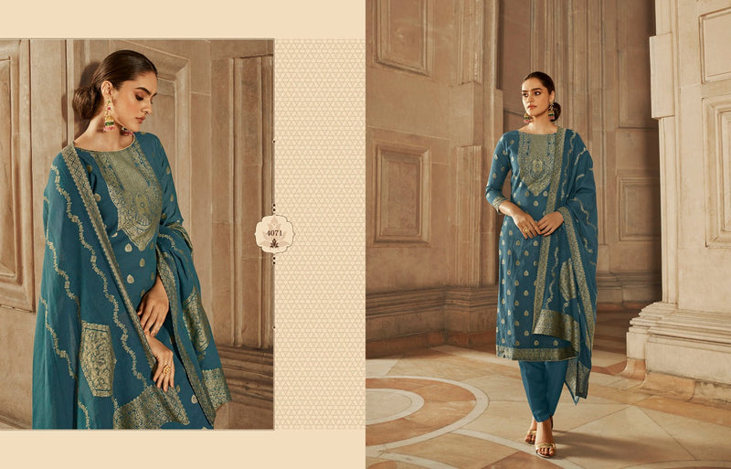 Zisa Charmy Kiah Cotton Fancy Embroidery Work Designer Partywear Salwar Kameez