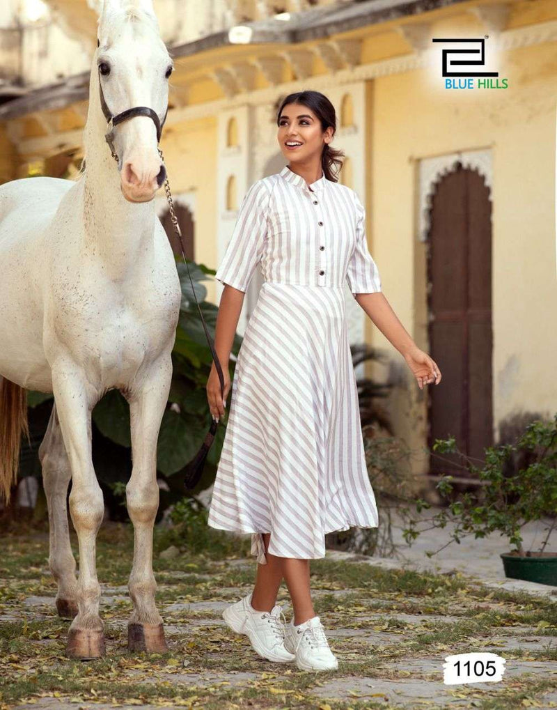 Blue Hills Checkmate Vol 10 Rayon Stylish Kurti Collection
