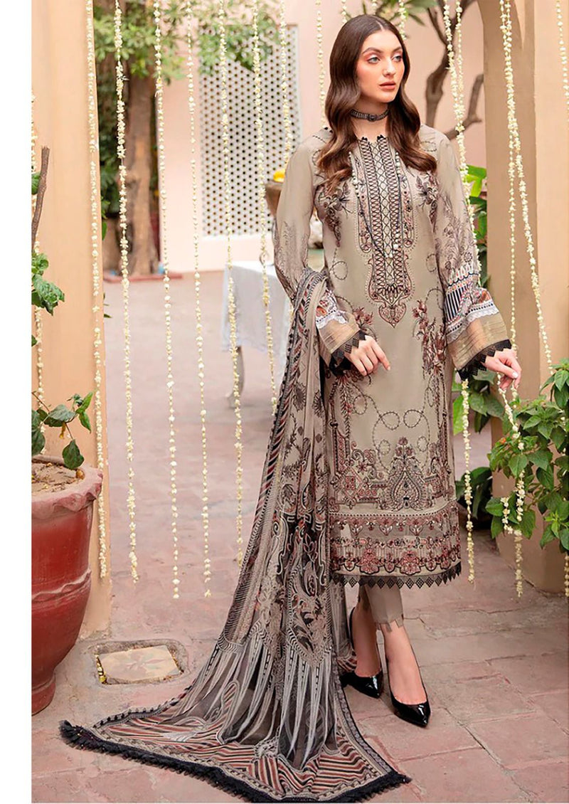 Hala Chevron By Nayra Heavy Cotton Karachi Print Fancy Designer Salwar Kameez