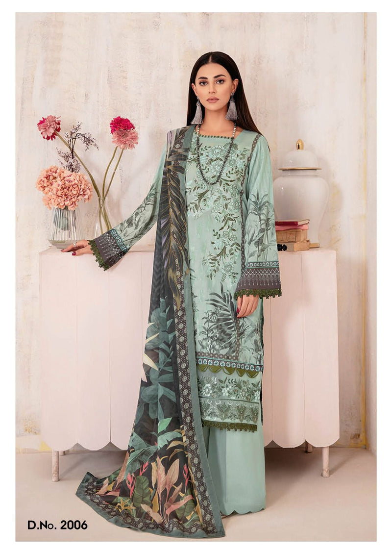 Hala Chevron By Nayra Heavy Cotton Karachi Print Fancy Designer Salwar Kameez