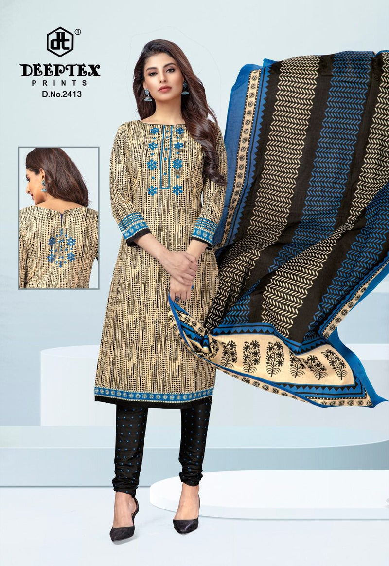 Deeptex Prints Chief Guest Vol 24 Cotton Printed Festive Wear Salwar Suits