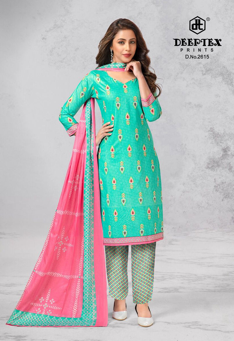 Deeptex Prints Chief Guest Vol 26 Pure Cotton With Printed Work Stylish Designer Casual Look Salwar Suit