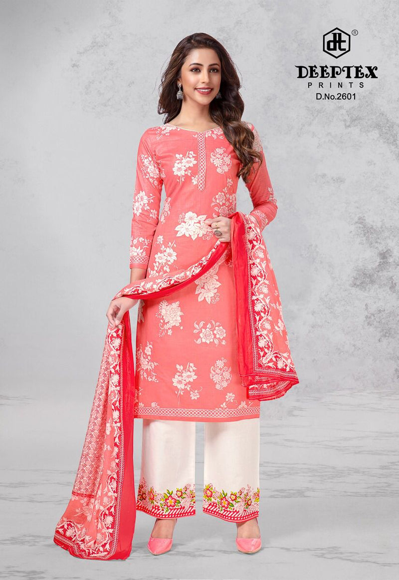 Deeptex Prints Chief Guest Vol 26 Pure Cotton With Printed Work Stylish Designer Casual Look Salwar Suit