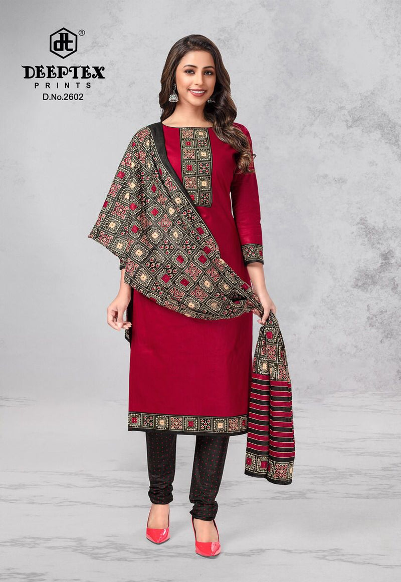 Deeptex Prints Chief Guest Vol 26 Pure Cotton With Printed Work Stylish Designer Casual Look Salwar Suit