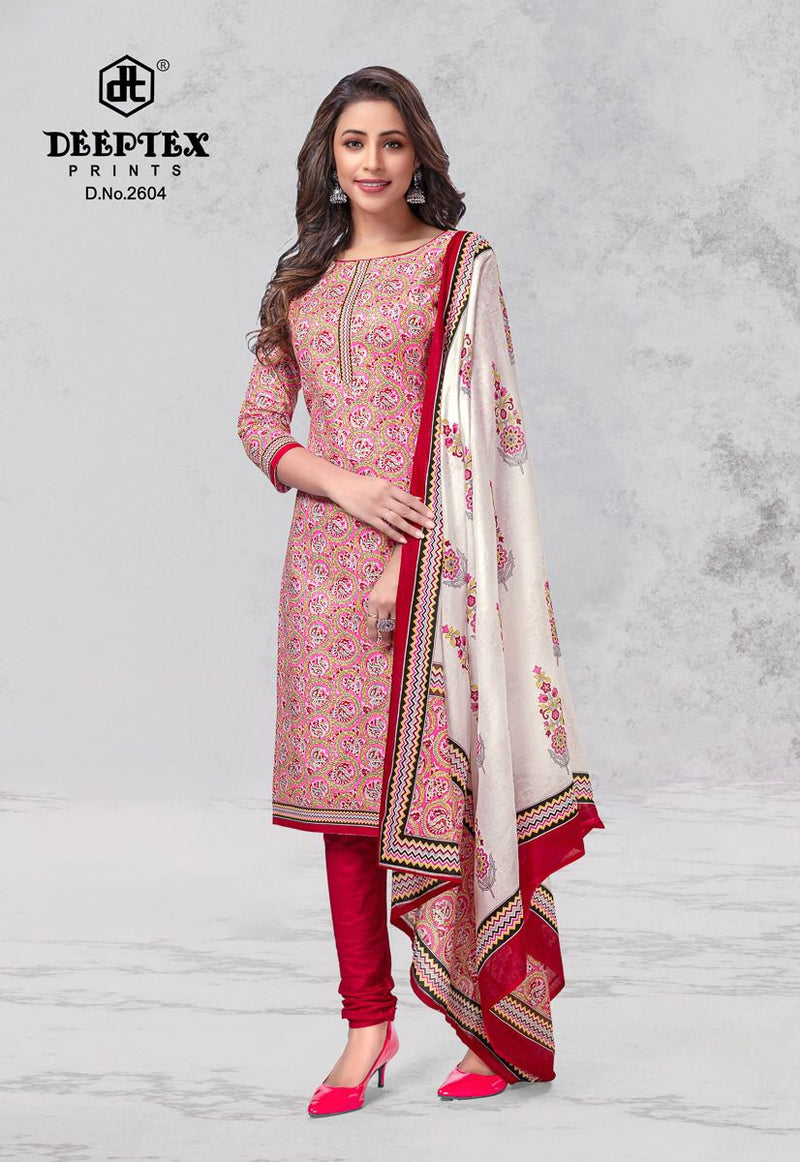 Deeptex Prints Chief Guest Vol 26 Pure Cotton With Printed Work Stylish Designer Casual Look Salwar Suit