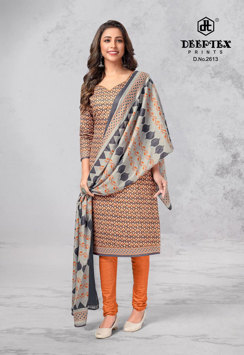 Deeptex Prints Chief Guest Vol 26 Pure Cotton With Printed Work Stylish Designer Casual Look Salwar Suit