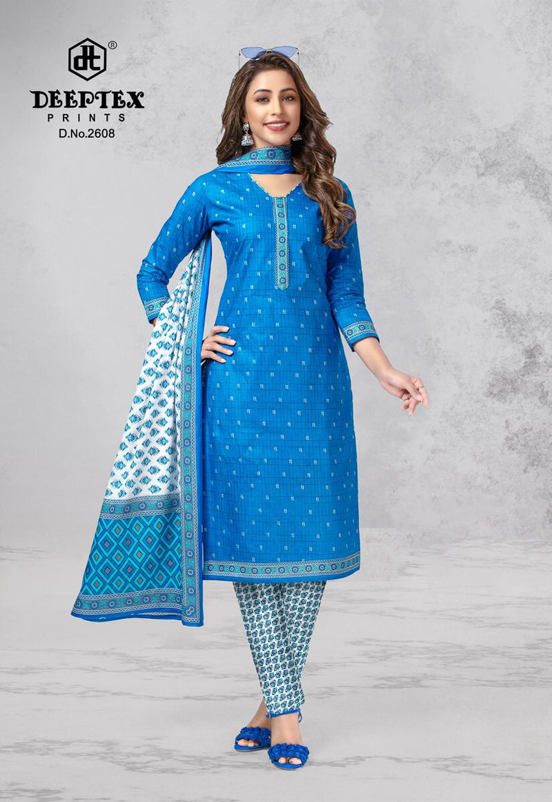 Deeptex Prints Chief Guest Vol 26 Pure Cotton With Printed Work Stylish Designer Casual Look Salwar Suit