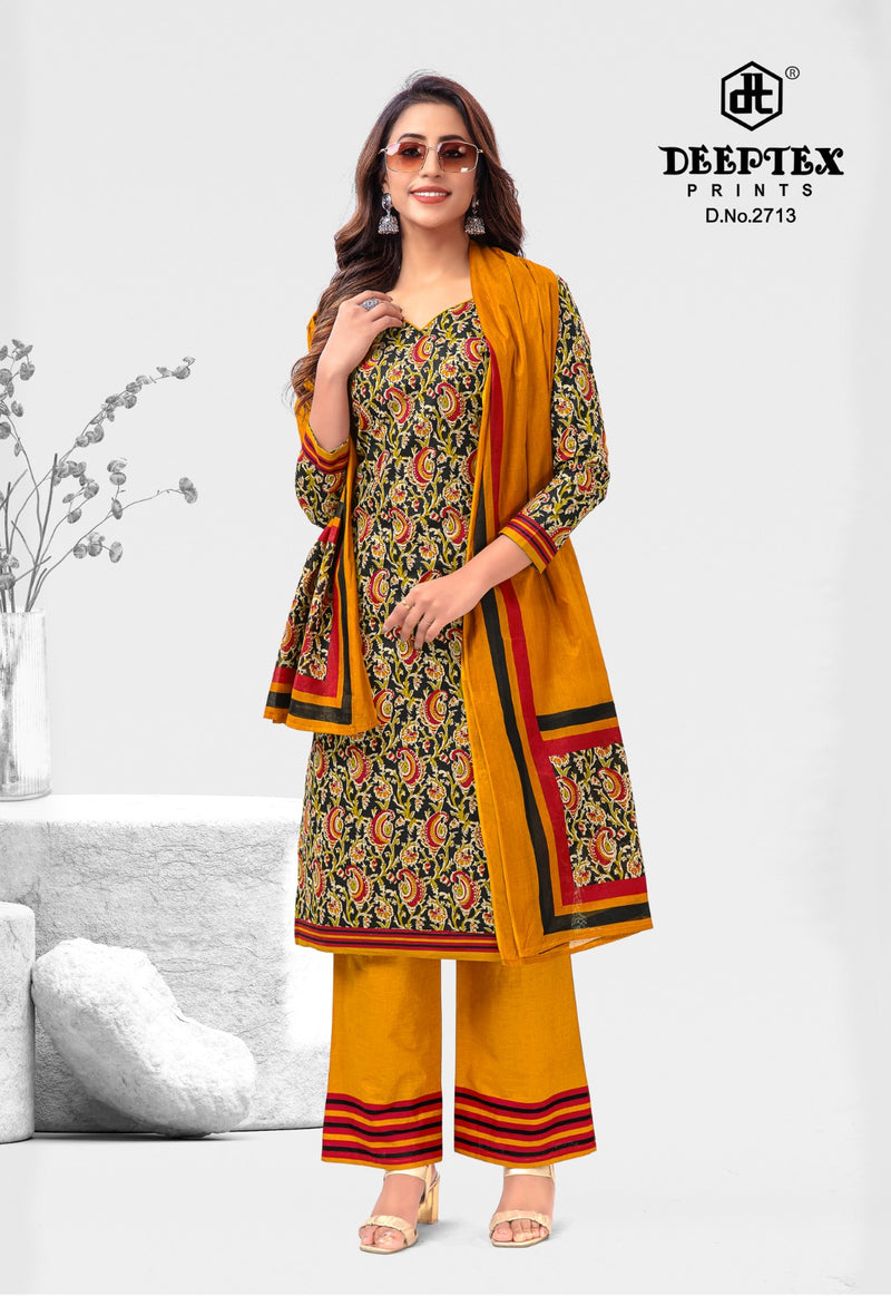 Deeptex Prints Chief Guest Vol 27 Premium Cotton Daily Wear Salwar Suit