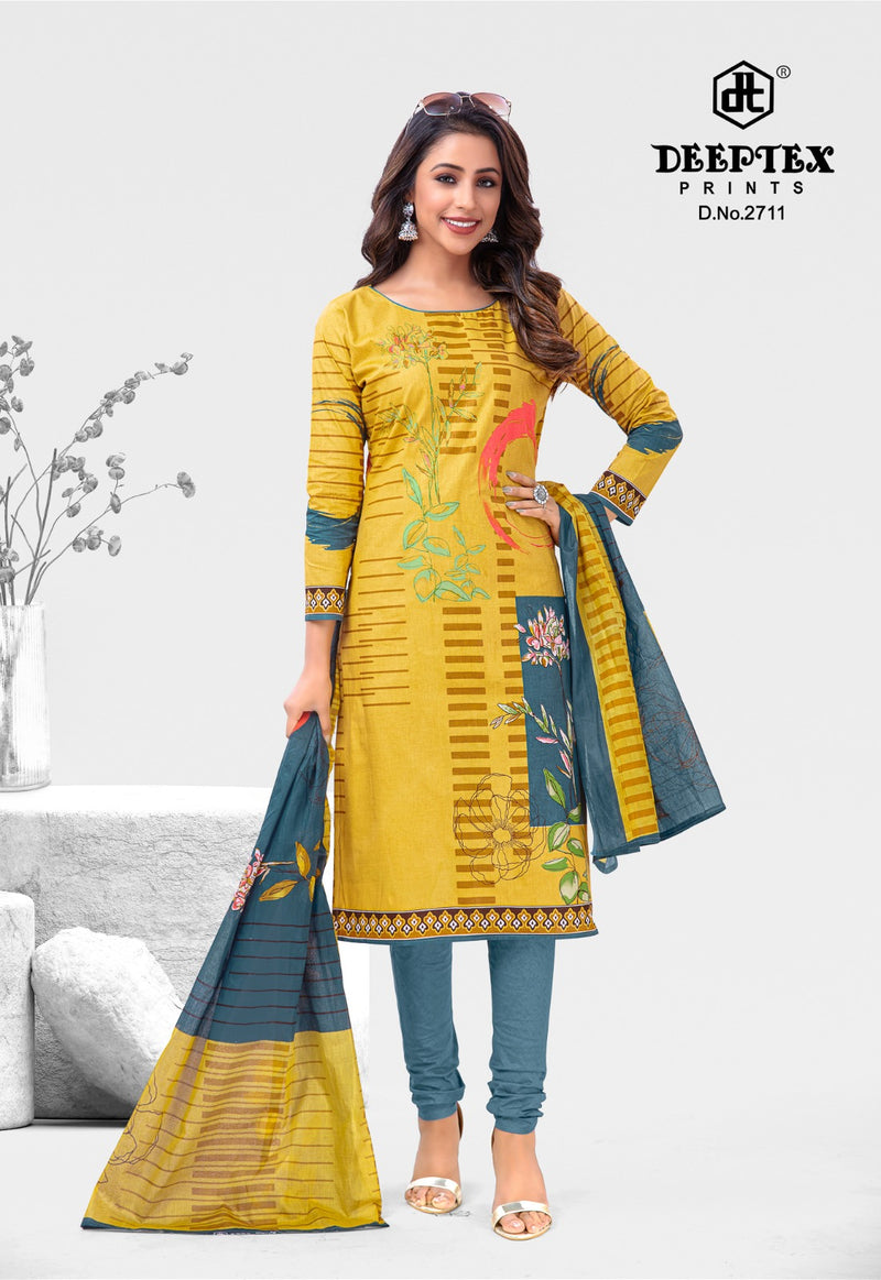 Deeptex Prints Chief Guest Vol 27 Premium Cotton Daily Wear Salwar Suit
