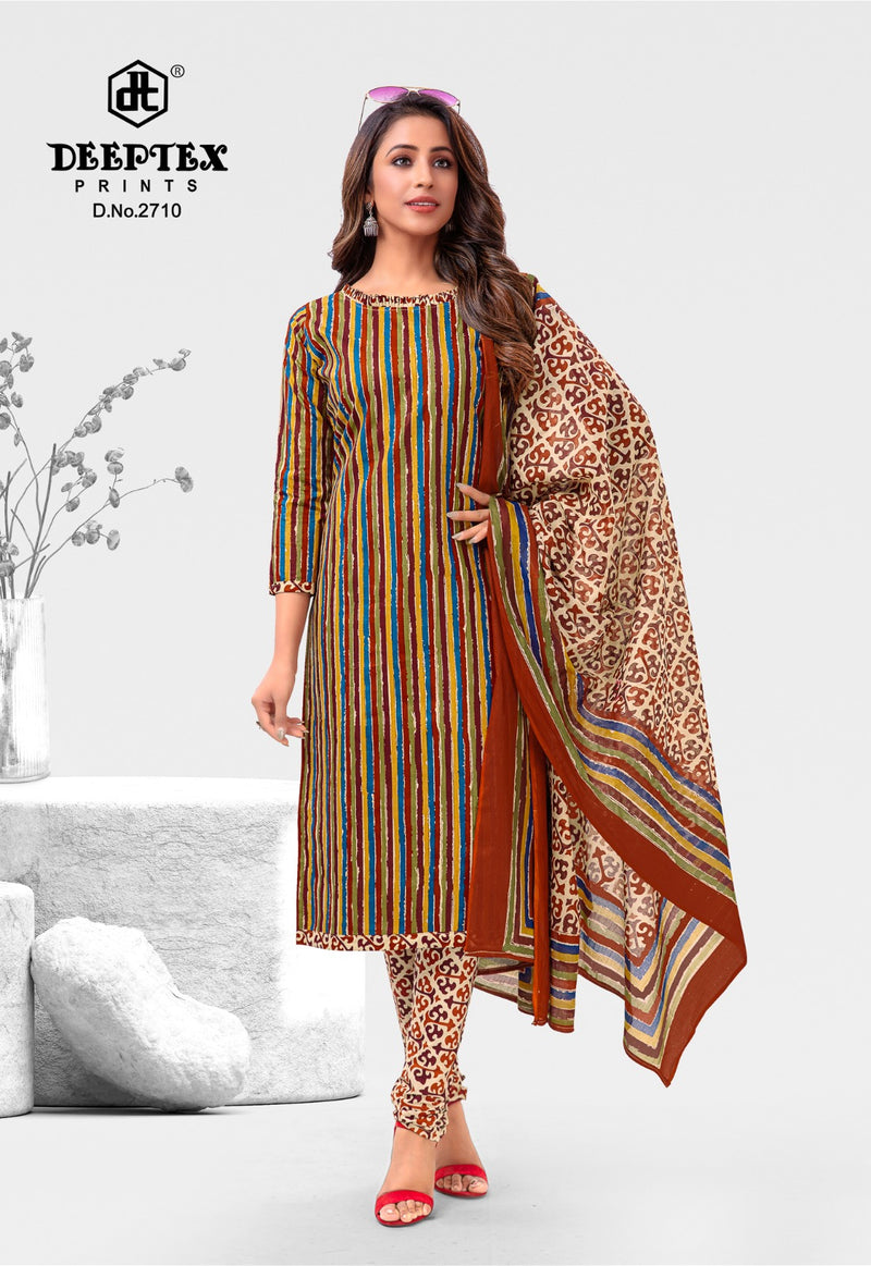 Deeptex Prints Chief Guest Vol 27 Premium Cotton Daily Wear Salwar Suit