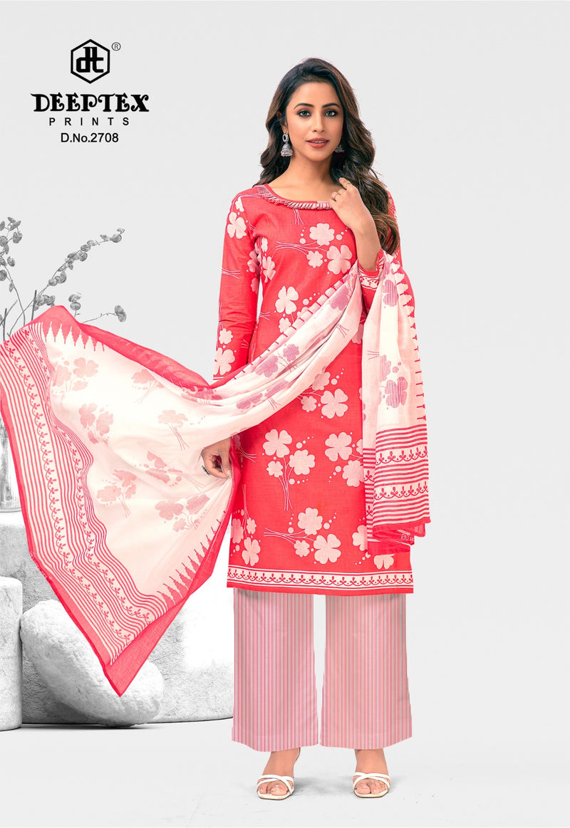 Deeptex Prints Chief Guest Vol 27 Premium Cotton Daily Wear Salwar Suit