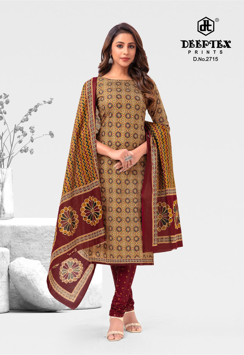 Deeptex Prints Chief Guest Vol 27 Premium Cotton Daily Wear Salwar Suit