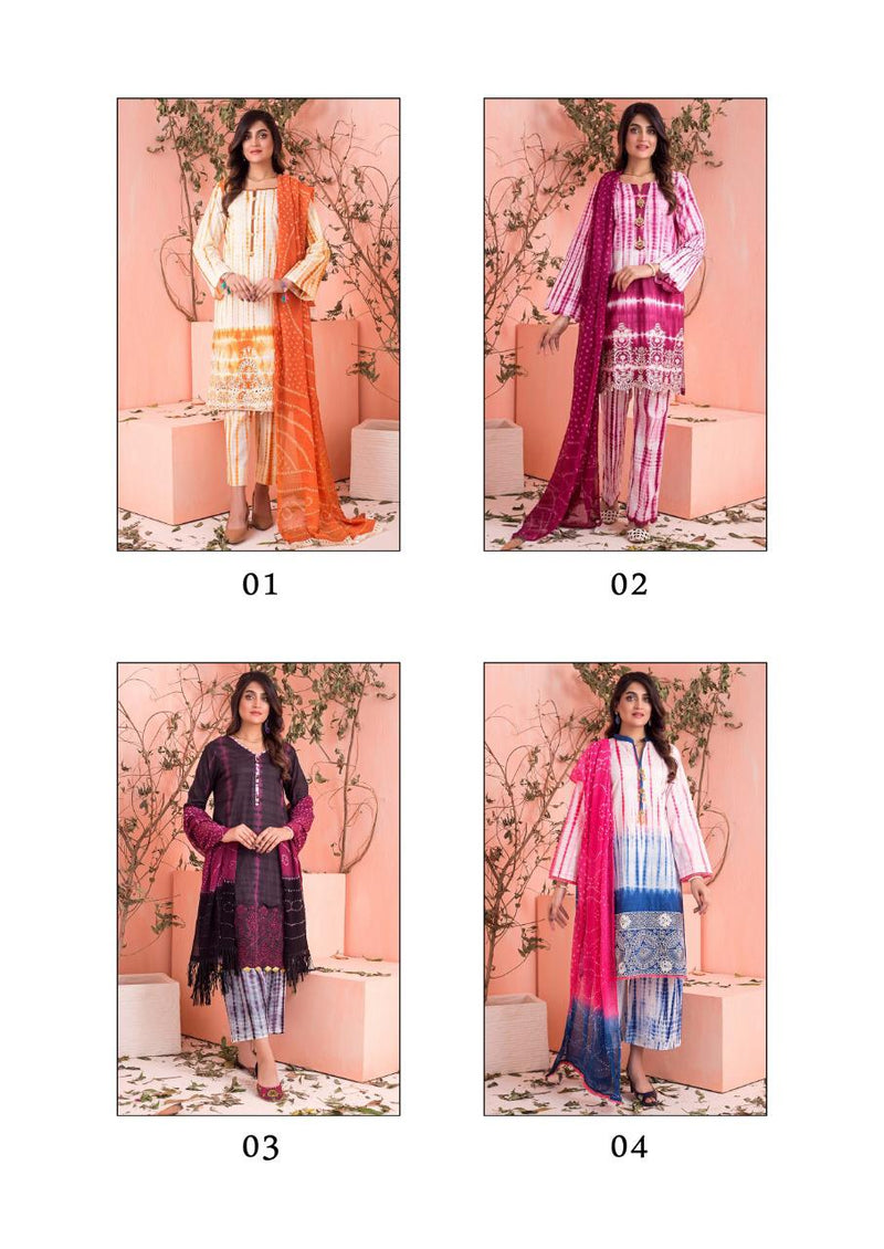 Al Karam Chicken Kari Work Cambric Cotton Pakistani Style Party Wear Salwar Suits