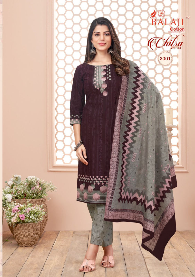 Balaji Cotton Chitra Vol 30 Cotton Printed Designer Salwar Kameez