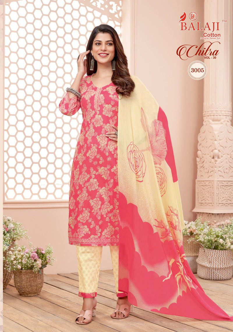 Balaji Cotton Chitra Vol 30 Cotton Printed Designer Salwar Kameez