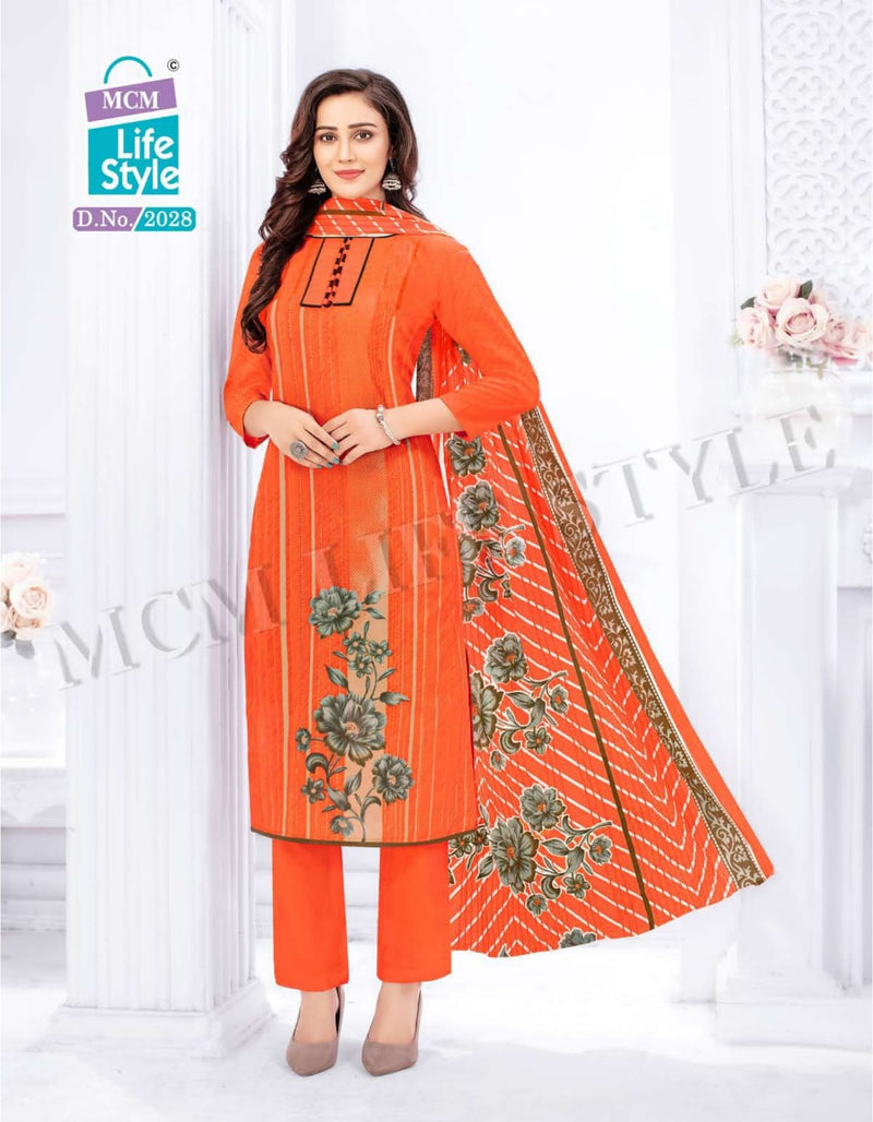 MCM Lifestyle Classic Lawn Pure Soft Cotton Festive Wear Salwar Kameez