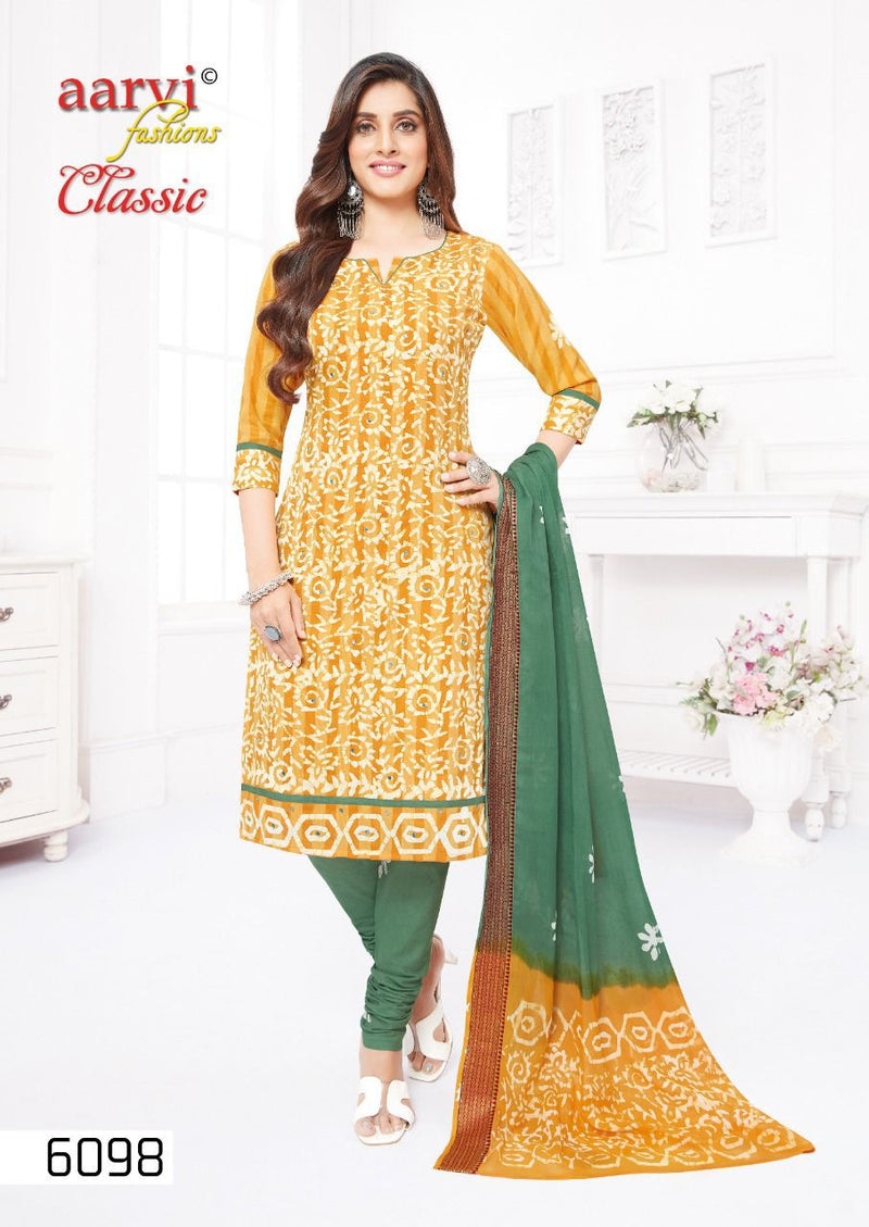 Aarvi Classic Vol 2 Pure Cotton With Heavy Embroidery Work Stylish Designer Fancy Salwar Kameez