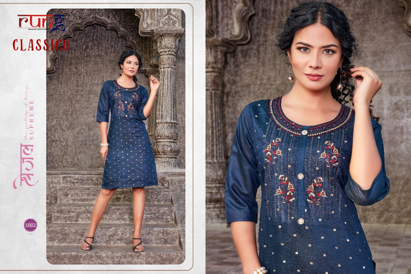 Rung Classico Modal Silk Casual Wear Kurti