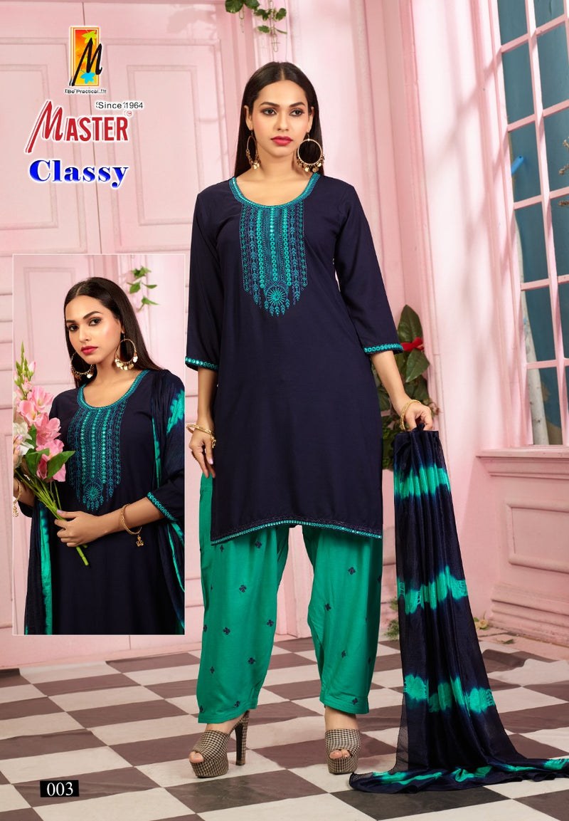 Master Classy Rayon With Heavy Beautiful Work Stylish Designer Casual Look Fancy Kurti