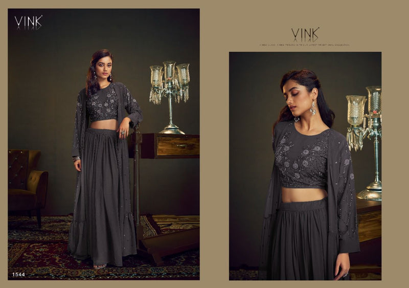 Vink Cocktail Georgette Designer Party Wear Ready Made Salwar Suits