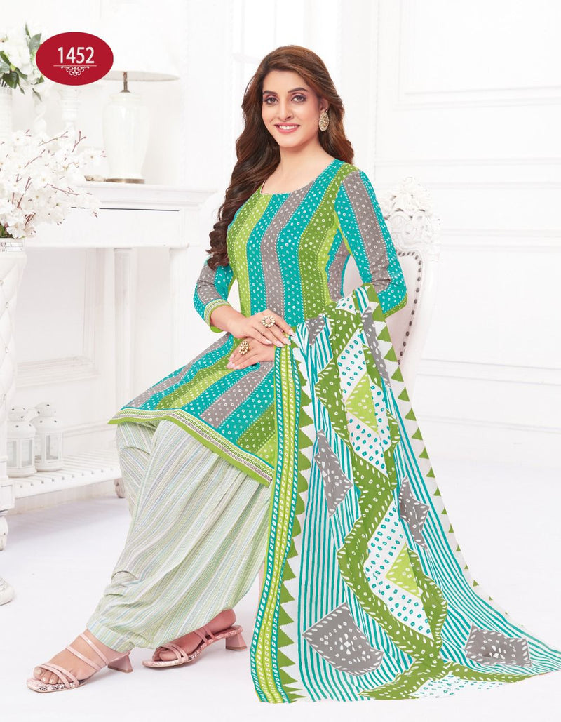 Baalar Colors Patiyala Vol 1 Pure Cotton With Printed Work Stylish Designer Casual Salwar Suit