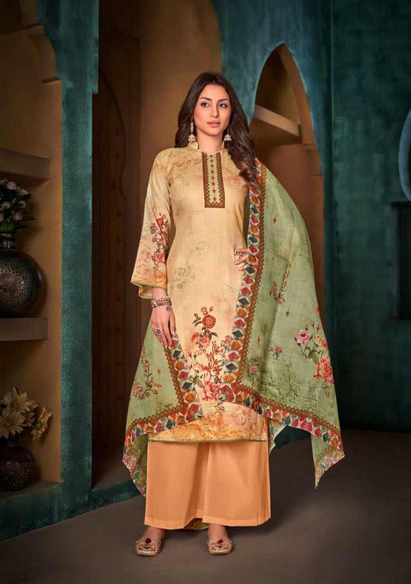Skt Suits Coral Cambric Cotton Digital Printed Festive Wear Salwar Suits