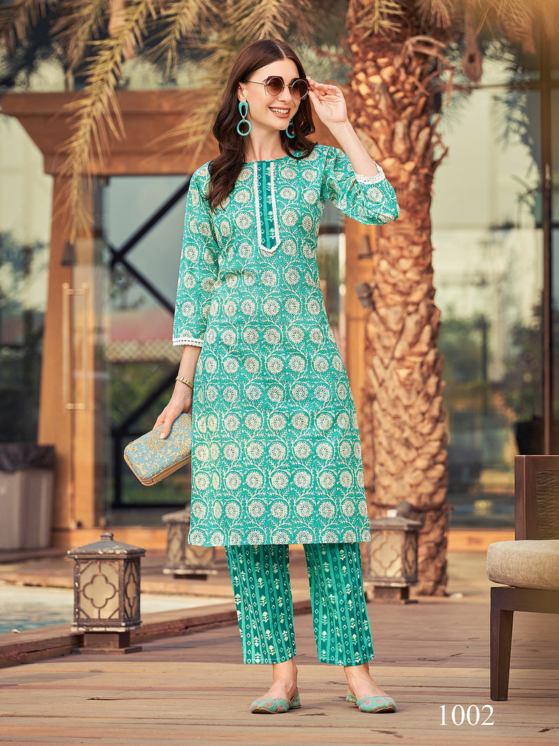 MF Cotton Candy Vol 1 Pure Cotton Printed Fancy Dailywear Designer Kurti