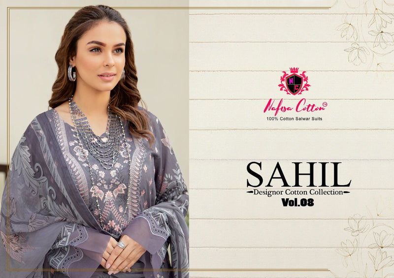Nafisa Cotton Collection Vol 8 Pakistani Style Festive Wear Salwar Suits
