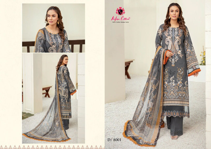Nafisa Cotton Collection Vol 8 Pakistani Style Festive Wear Salwar Suits
