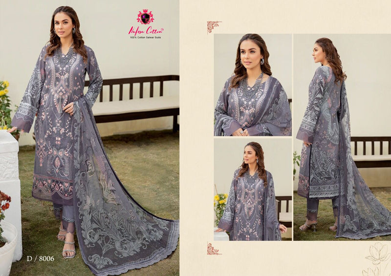 Nafisa Cotton Collection Vol 8 Pakistani Style Festive Wear Salwar Suits