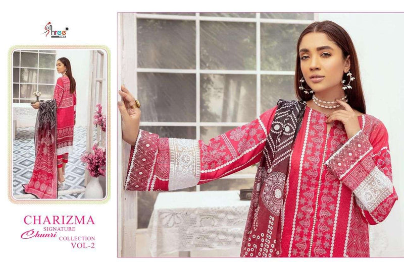 Charizma Singature Chunri Vol 2 Heavy Patch embroidery Saree