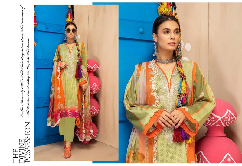 Chazima Signature Chunari Pure Cotton Daily Wear Salwar Suit