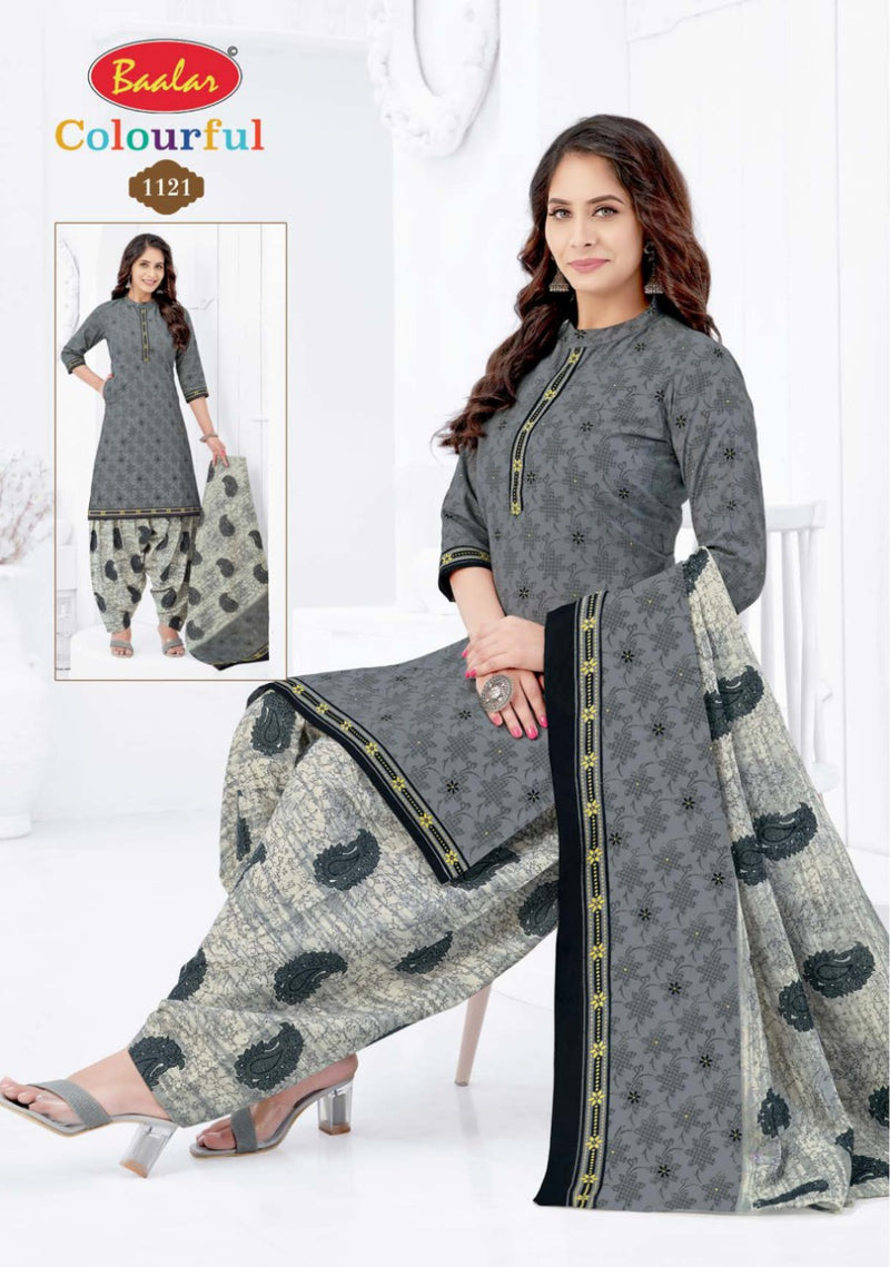 Colourful Vol 11 By Balar Pure Cotton Regular Printed Fancy Wear Salwar Suits With Dupatta
