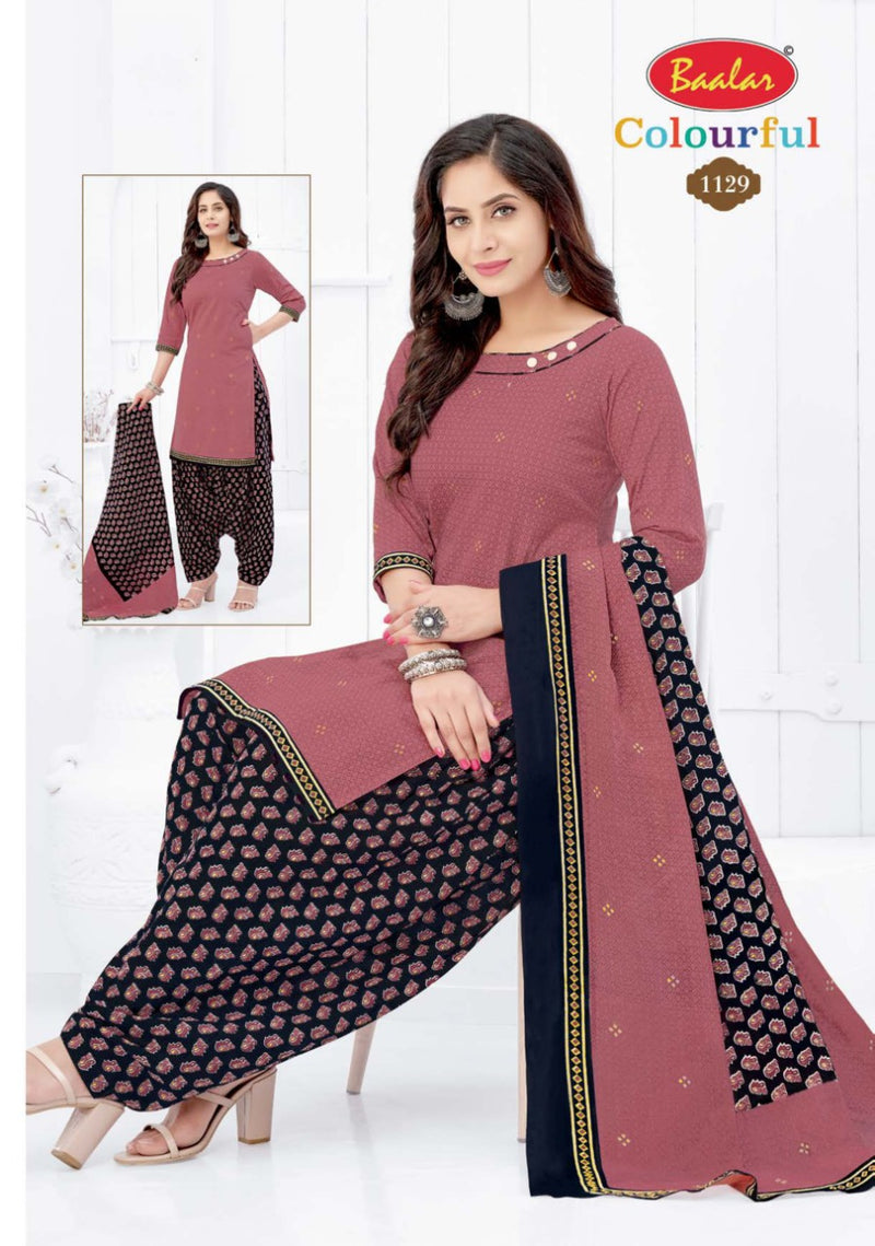 Colourful Vol 11 By Balar Pure Cotton Regular Printed Fancy Wear Salwar Suits With Dupatta