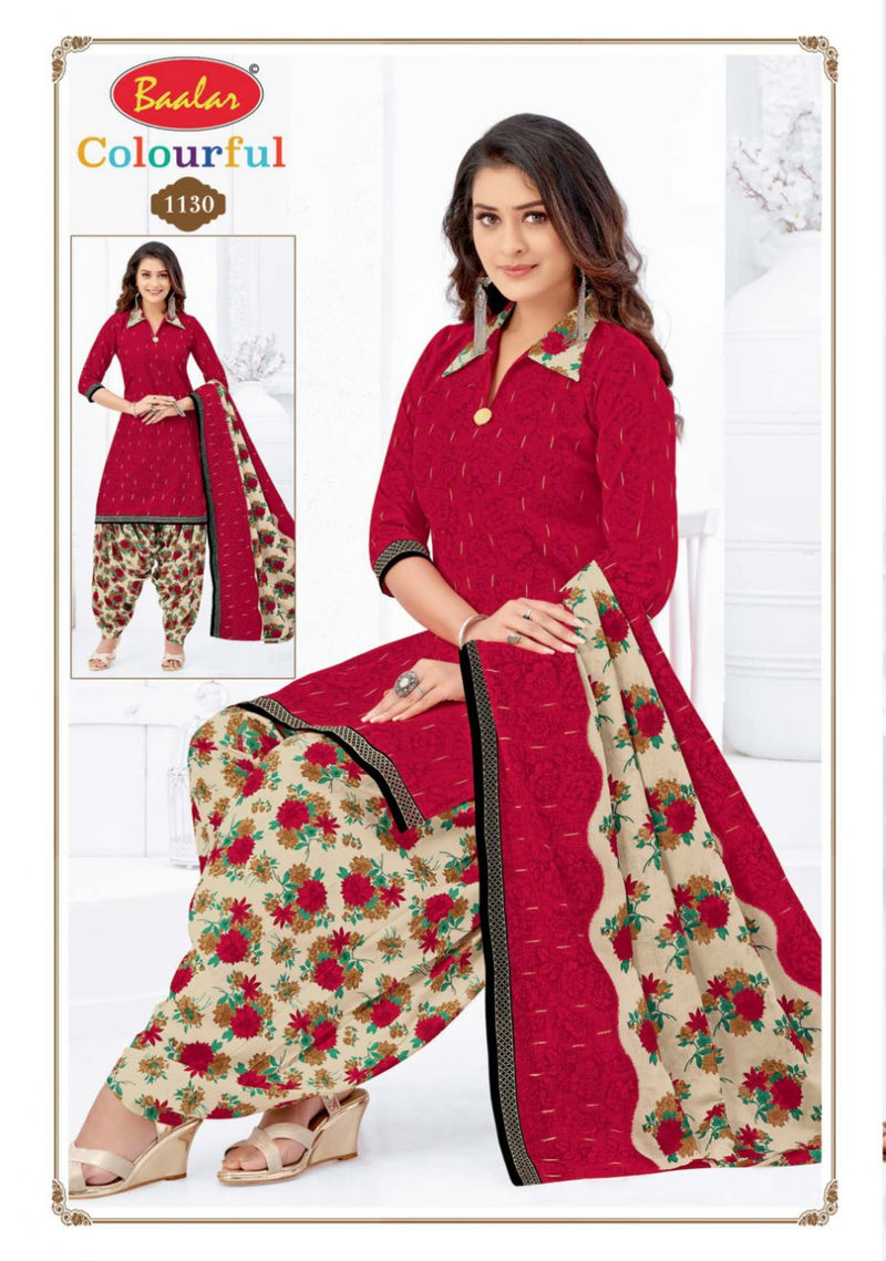 Colourful Vol 11 By Balar Pure Cotton Regular Printed Fancy Wear Salwar Suits With Dupatta