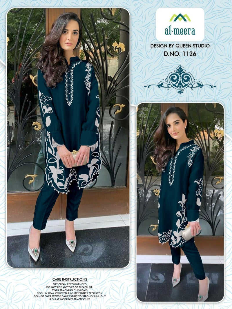 Al Meera Dno 1126 Georgette With Heavy Beautiful Work Stylish Designer Fancy Kurti