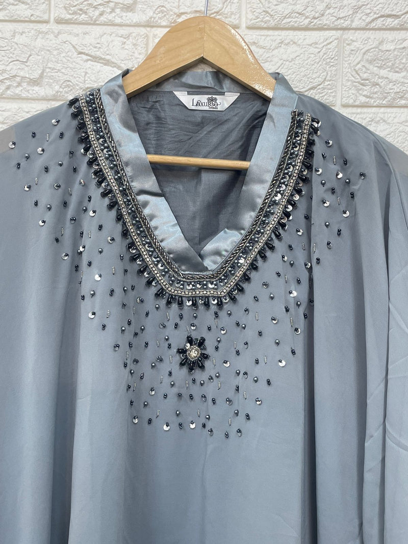 Laxuria Trendz Dno 1220 Georgette With Beautiful Work Stylish Designer Casual Look Fancy Kurti