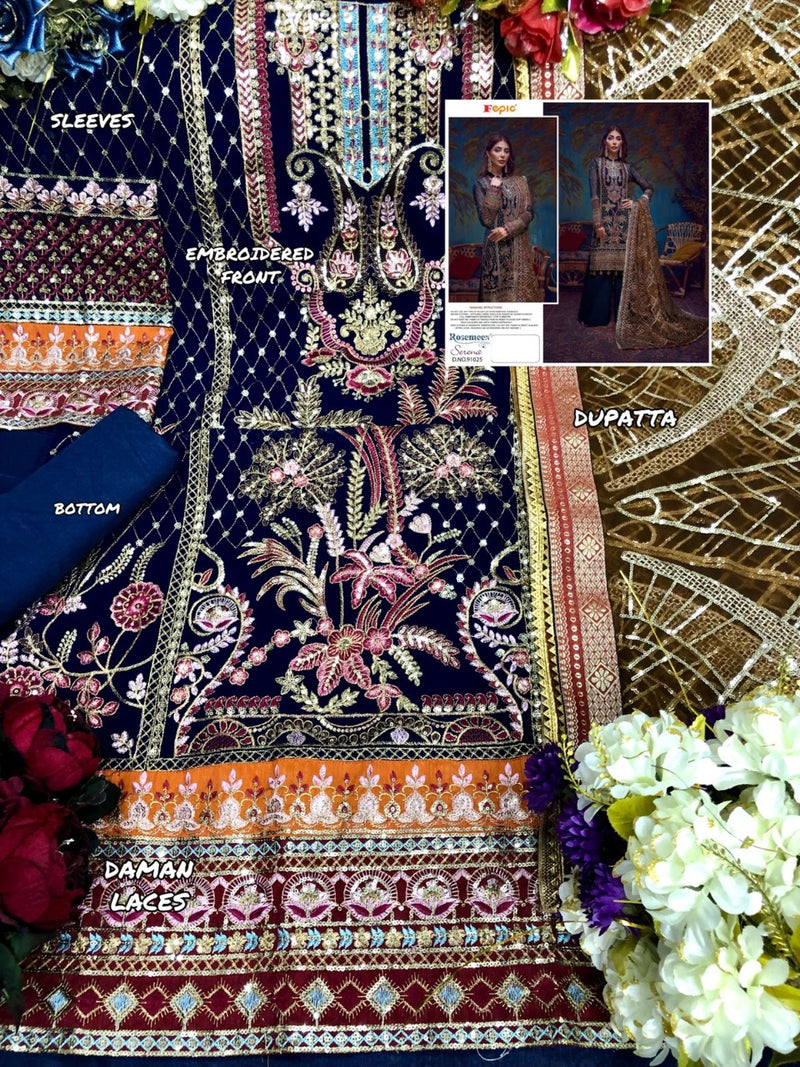 Fepic Rosemeen D No 91025 Fox Georgett Salwar Suits