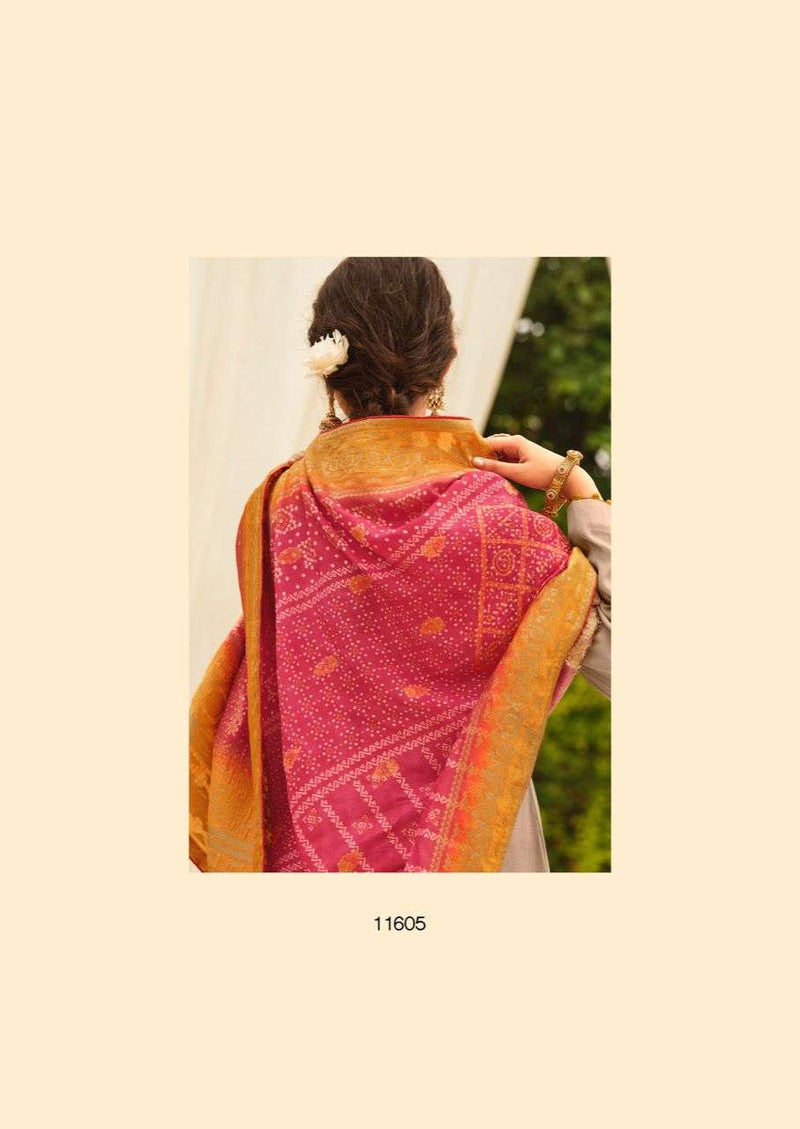 Deepsy  Suit Chunari Tussar Silk With Embroidery Work Salwar Suit