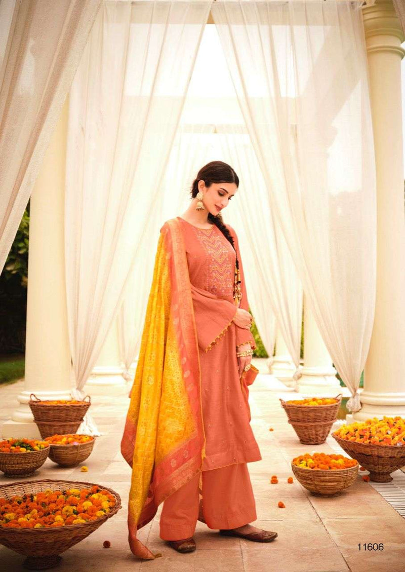 Deepsy  Suit Chunari Tussar Silk With Embroidery Work Salwar Suit