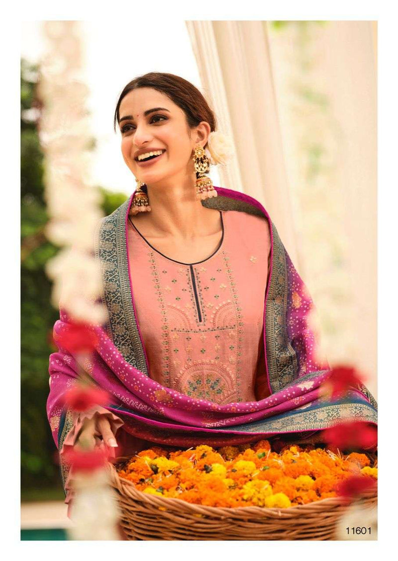 Deepsy  Suit Chunari Tussar Silk With Embroidery Work Salwar Suit