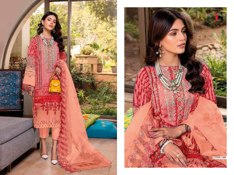 Deepsy Suit Aniiq Vol 22 Pure Cotton Embroidered  Party Wear Salwar Suits
