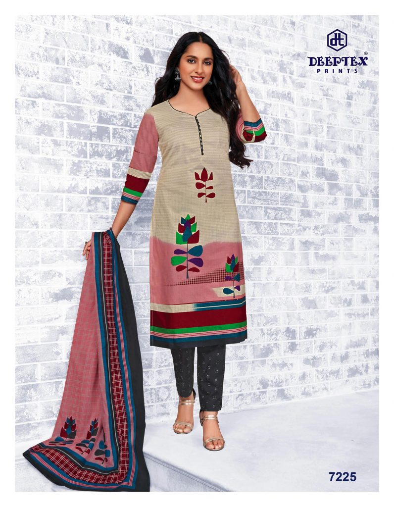 Deeptex Miss India Vol 72 Part B Pure Cotton With Printed Work Stylish Designer Salwar Kameez