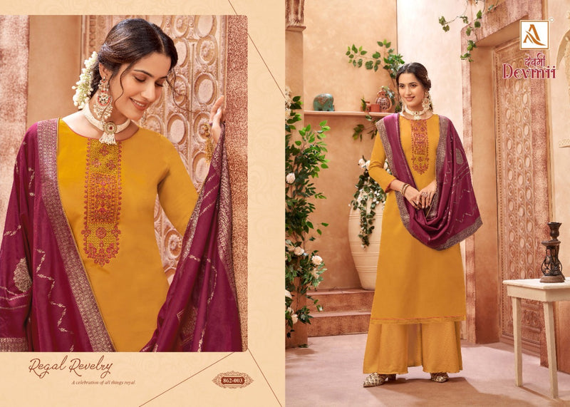 Alok Suit Devmii Jam Cotton Party Wear Salwar Suit