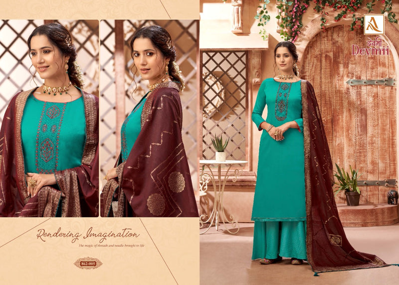 Alok Suit Devmii Jam Cotton Party Wear Salwar Suit